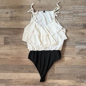 Shein Stylish One Piece in Black and White size M